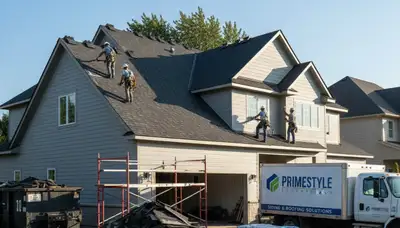 Professional vinyl siding installation on Portland OR home by Next Level Exteriors contractors
