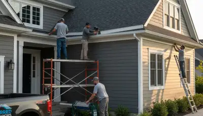 Seamless gutters installed on a Portland, OR home by Next Level Exteriors