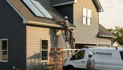 Skylight installation by Portland, OR vinyl siding contractors for brighter, weather-ready homes