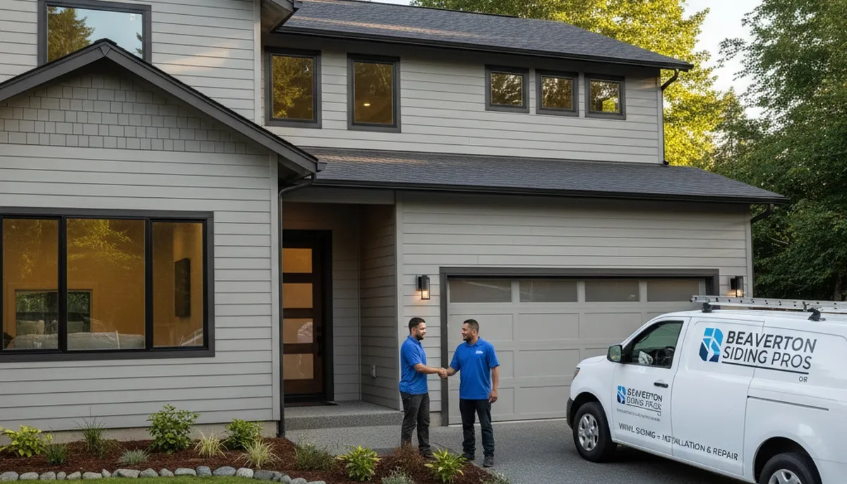 Professional vinyl siding installation by expert contractors in Portland, OR homes