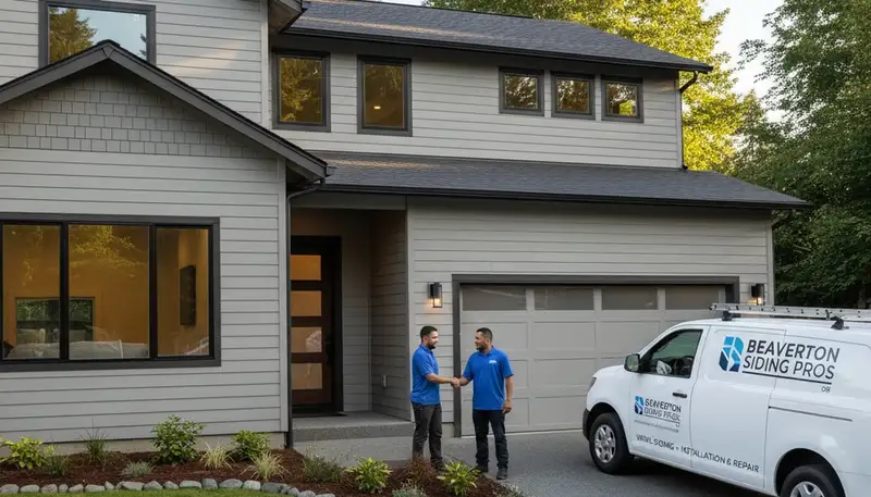 Professional vinyl siding installation by expert contractors in Portland, OR homes
