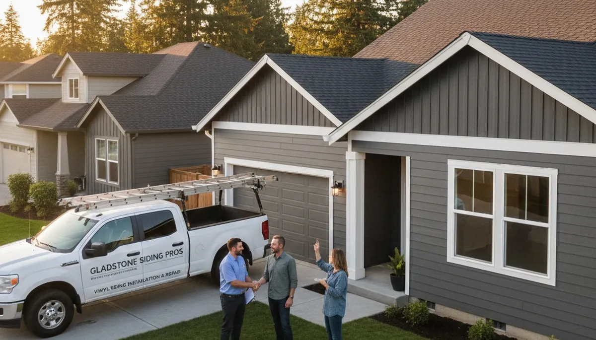 Vinyl siding contractor in Portland, OR providing professional exterior home siding installation