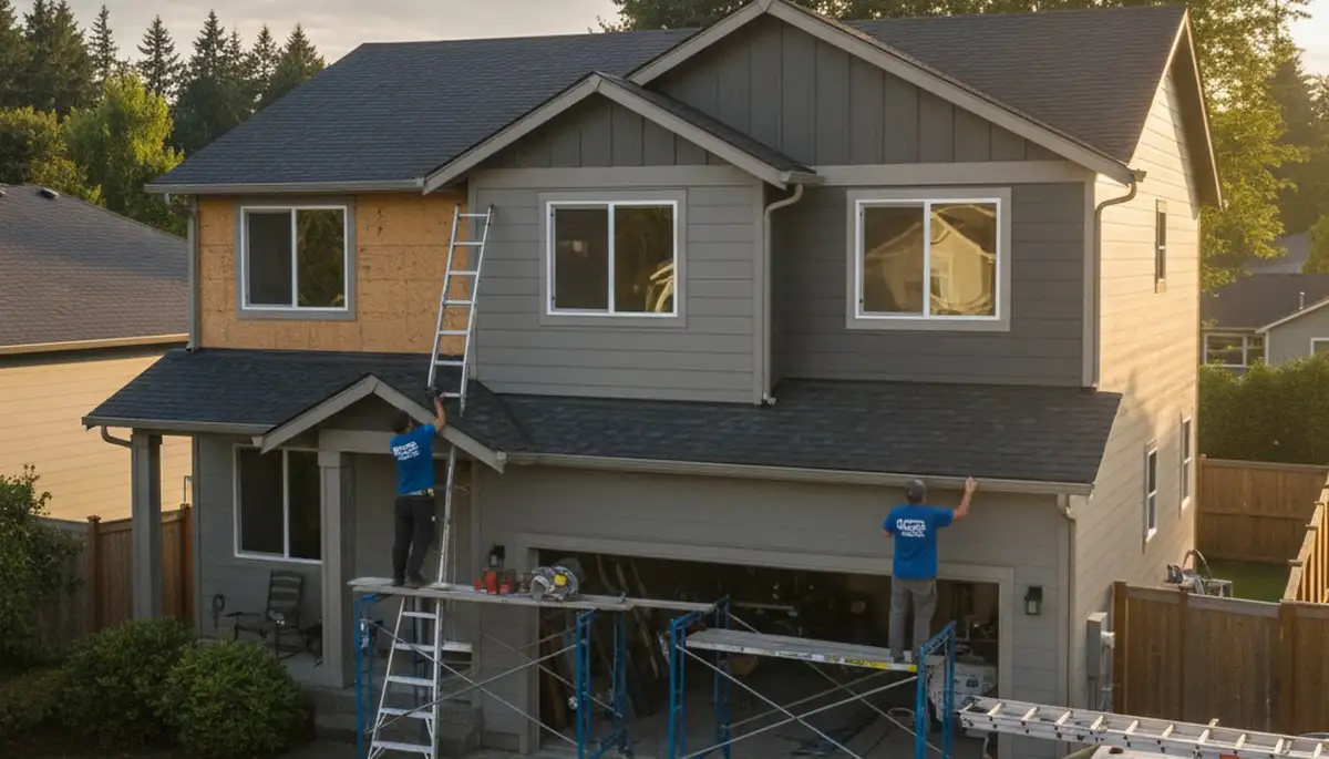 Professional vinyl siding installation by expert contractors in Portland OR homes