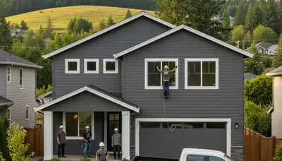 Vinyl siding contractor in Portland, OR providing professional home exterior installation and replacement