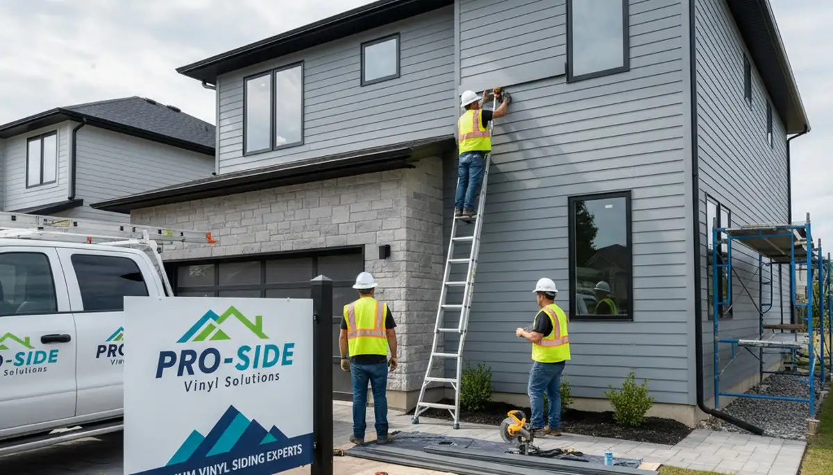 Vinyl siding installation in Portland, OR by Next Level Exteriors for durable home protection