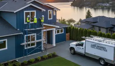 Professional vinyl siding installation by expert contractors in Portland, OR homes