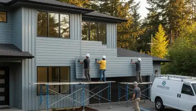 Professional vinyl siding installation by expert contractors in Portland, OR