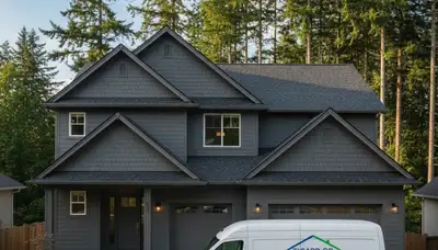 Vinyl siding contractors improving home exterior in Portland OR