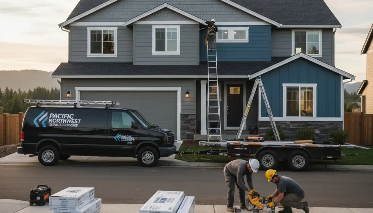 Professional vinyl siding contractors installing durable siding in Portland, OR homes
