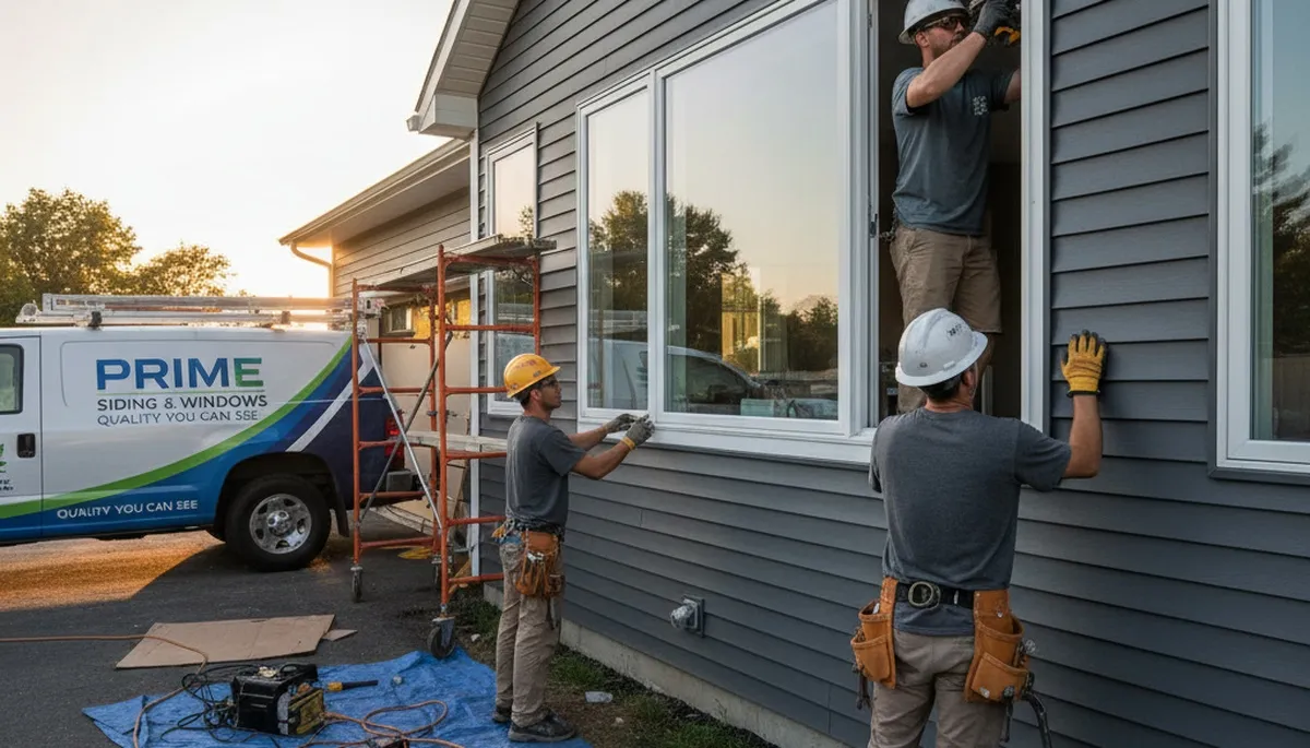Window installation by Next Level Exteriors in Portland, OR for energy-efficient, weather-resistant homes