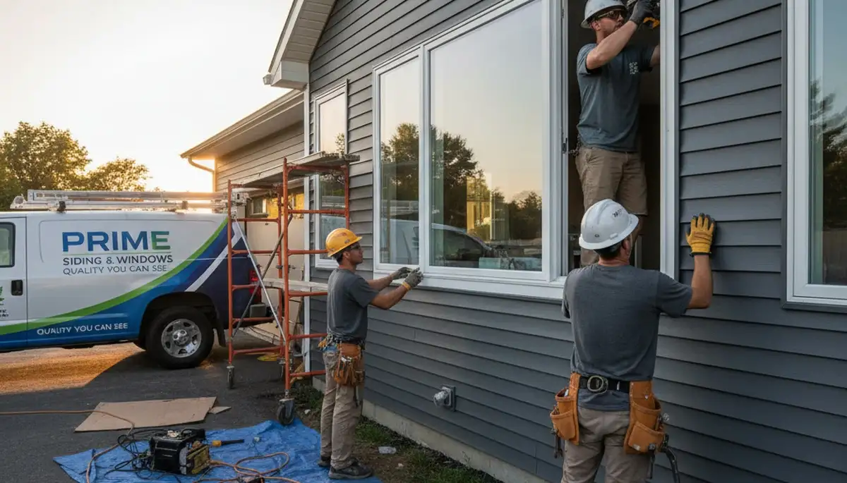 Window installation by Next Level Exteriors in Portland, OR for energy-efficient, weather-resistant homes